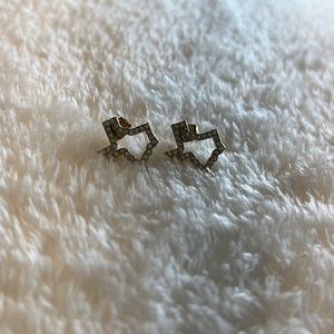Texas stud earrings